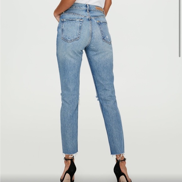 GRLFRND Karolina High Rise Jean A Little More Love black spot on rear of leg - Picture 3 of 16